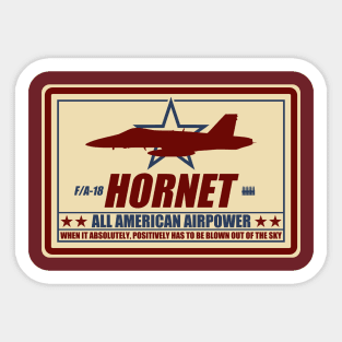 F/A-18 Hornet Sticker